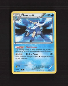 Samurott BW22 Black & White Black Star Promo Holo Pokemon Card LP - Picture 1 of 10