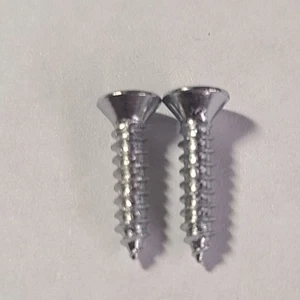 Dealership Badge Emblem Screws Pair New NOS Mounting Screws Dealer - Foto 1 di 12