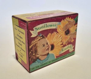 Vintage Church England Children's Society Sunflower Guild charity collection box - Picture 1 of 9