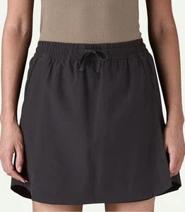 PATAGONIA BLACK FLEETWITH SKORT SKIRT! XS - Picture 1 of 6