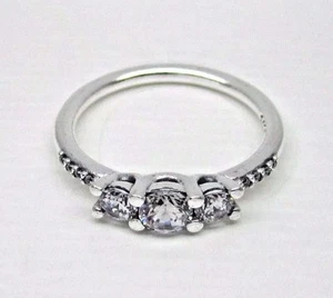 Authentic Pandora #196242CZ-54 Fairytale Sparkle Ring with Clear CZ Size 7 - Picture 1 of 5