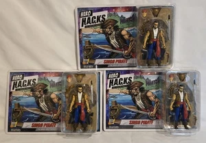 3x Figurine Singh Pirate scala 1:18 - Boss Fight Studio Vitruvian HACKS - Foto 1 di 3