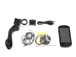 Paquete de computadora para bicicleta Garmin Edge 1030 Plus muy poco usada - Imagen 1 de 9