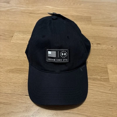 Sombrero Under Armour Freedom Logo de EE. UU. Gorra con Bandera a Presión Talla Única Negro Algodón Papá Foto 1 de 4