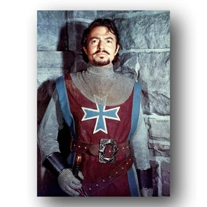 James Mason als Sir Brack in Prince Valiant 1954 Vintage Film 5x7 Foto - Bild 1 von 1