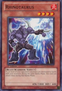 Yugioh Rinotauro #DREV-EN017 Rivoluzione Duellante 1° Edizione - Foto 1 di 1