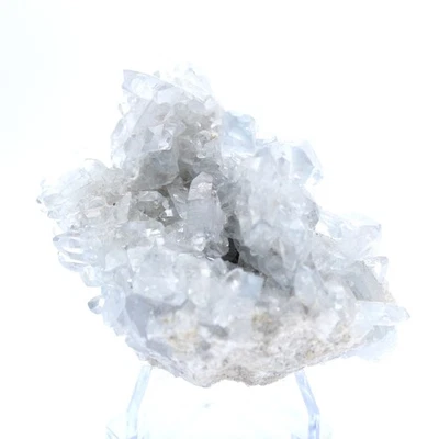 Géode célestite bleue Madagascar qualité exceptionnelle 260gr 85mm Madagascar - Photo 1/4