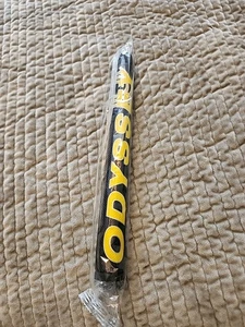 New Odyssey Stroke Lab Putter Grip Tempo Enhanced Design Black Yellow Silver - Picture 1 of 3