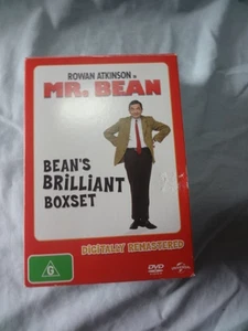Mr Bean's Brilliant Boxset (Volume 1 / 2 / 3 / 4) region 4 DVD (4 discs) comedy - Picture 1 of 3