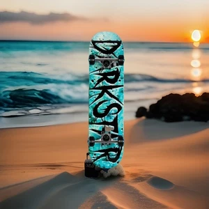 Darkstar DS40 Pro Skateboard 31.6 In. x 7.75 In. Blue Complete 🛹 - Picture 1 of 10