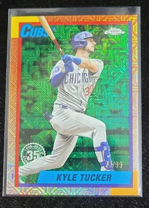 2025 Topps Update Series Hobby Exclusive Topps Chrome 35th Kyle Tucker /99 - Bild 1 von 2