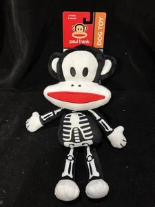 Paul Frank Limited Julius Green SKELETT Crinkle & Squeak Hund Haustier Spielzeug - Bild 1 von 3