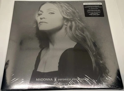 MADONNA - Veronica Electronica 2025 Clear Vinyl Version 8 Track EP SEALED🆕🔥 - Image 1 of 4