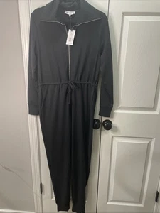 NWT Women’s Weworewhat Waffle Collar Jumpsuit Size Small - Picture 1 of 11