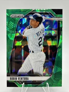 2025 Panini Prizm Robin Ventura Green Ice Prizm #210 Chicago White Sox - Picture 1 of 10
