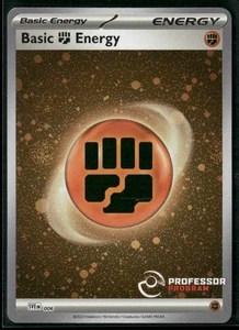 Fighting Energy Professor Program SVE006 - Pokemon TCG 2023 Promo - Picture 1 of 4