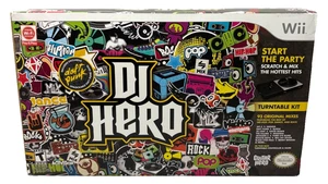 Nintendo Wii - DJ Hero Wireless Turntable Controller w/ Game - Tested WORKING - Picture 1 of 19