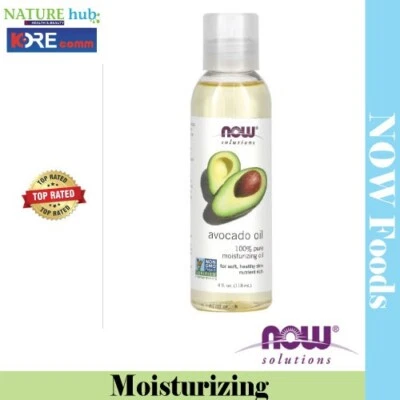 NOW Foods, Soluciones, Aceite de Aguacate, 4 fl oz (118 ml) Foto 1 de 3