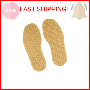 Shoe Bottom Full Sole Repair Replacement Anti-Slip Rubber, 4mm Thickness 1 Pair  - Picture 1 of 1