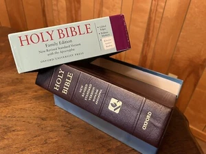 Oxford Large Print Pulpit New Revised Standard Version NRSV Bible Leather 9094A - Imagen 1 de 18