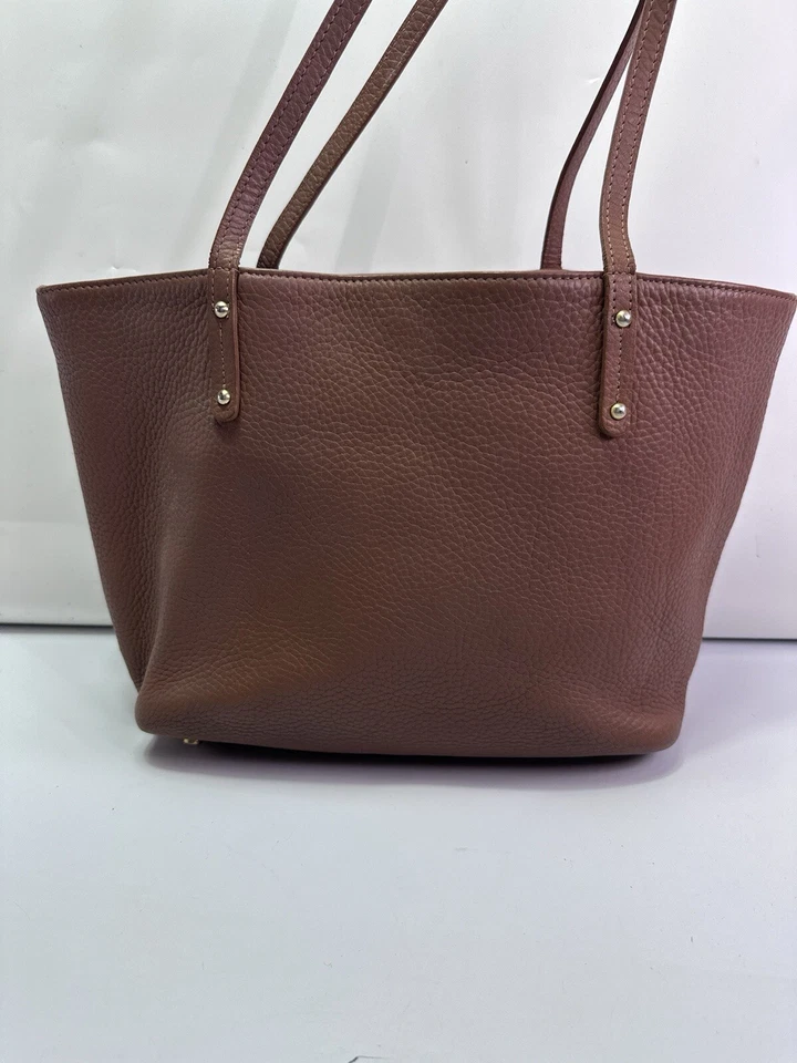 GiGi New York Shoulder Tote Bag Purse Camel Tan Pebbled - Image 1 of 4