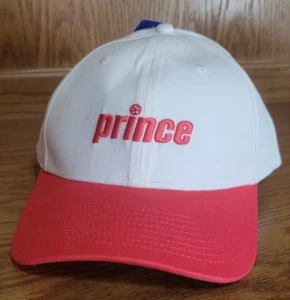 Mütze Erwachsene Prinz Pickleball rot und weiß Einheitsgröße neu - Bild 1 von 4