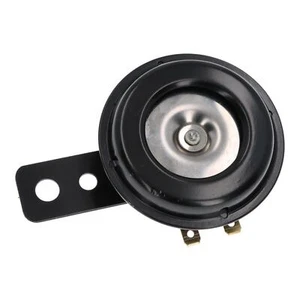 Premium Motorrad Hupe 12V schwarz 65 mm Metall 105db Motorrad Quad Roller - Bild 1 von 7