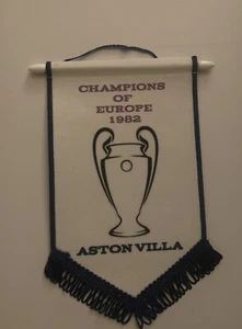 Aston Villa Champions Of Europe Pennant 1982 - Picture 1 of 1