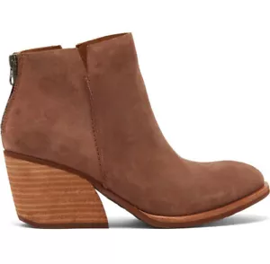 Neu im Karton Kork-Ease Chandra Wildleder Stiefelette Absatz/Rücken Reißverschluss US 8,5/40 braun - Bild 1 von 18