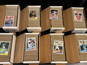 (~3.000) 1985 Topps Baseball Karten Vintage Lot, NMMT, *SEWALL* - Bild 1 von 4