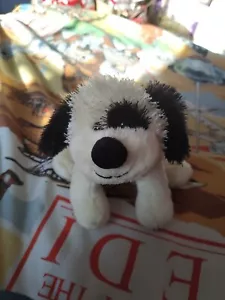 Webkinz Lil Kinz B&W Cheeky Dog HS192 NO CODE - Picture 1 of 5
