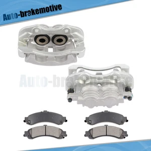 Rear Brake Calipers Ceramic Pad Kit for 2000-2006 Chevrolet Tahoe GMC Yukon - Picture 1 of 3