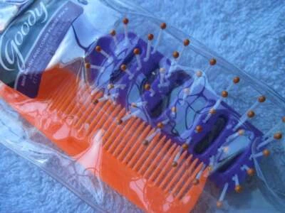 Goody Compacto Pequeño Bolsillo Cartera de Viaje Cepillo Ventilado Peine Set Bolsa Estuche de Transporte Foto 1 de 4