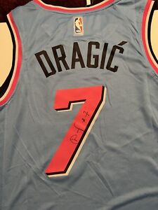 Goran Dragic Signed Autographed Miami Heat Jersey Vice Bulls