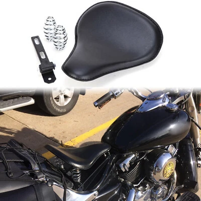 Asiento individual de resorte grande para motocicleta Yamaha V Star 650 XVS650 XVS1300A XVS1100 Foto 1 de 4