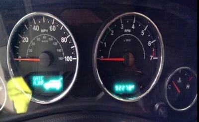 2014 - 2018 Jeep Wrangler Head Speedometer Gauge Cluster 56054394AF 💎 92K OEM💎 - Image 1 of 4