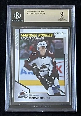 GUSTAV NYQUIST 2020 Upper Deck Columbus Blue Jackets #309 RARE BGS 9 MINT - Image 1 of 2