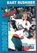 2000-01 Kelowna Rockets #21 Bart Rushmer