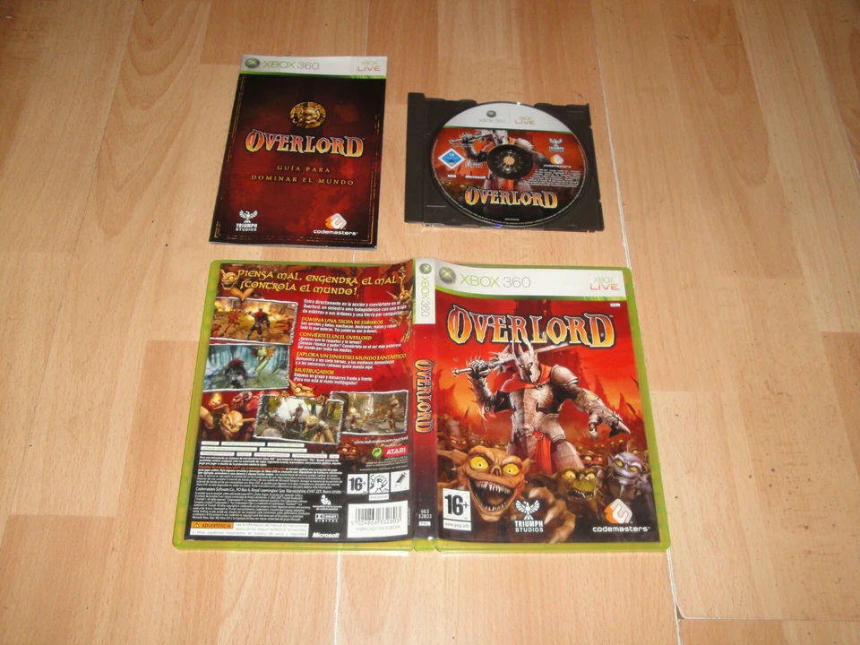 OVERLORD 1 DE TRIUMPH STUDIOS - CODEMASTERS PARA LA XBOX 360 EN BUEN ESTADO - Imagen 1 de 1