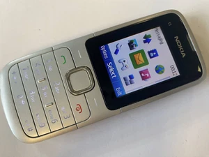 Nokia C1-01 - Mobile Phone - Unlocked - Classic Button Handset Silver - Picture 1 of 8