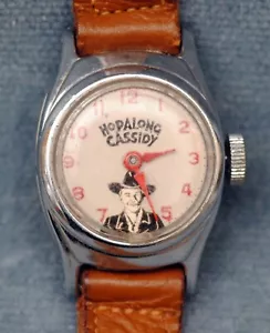 HOPALONG CASSIDY US TIME ARMBANDUHR AS-IS - Bild 1 von 3