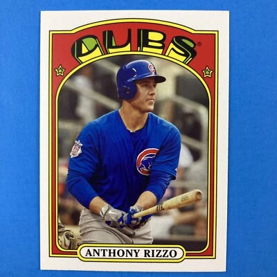 Anthony Rizzo 2013 Topps 1972 Mini Insert #12 MLB Chicago Cubs - Image 1 of 2