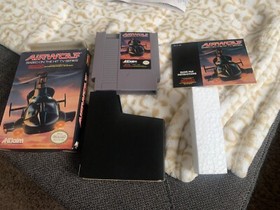 AirWolf NES Nintendo Box Manual CIB Complete MINT BOX EXCELLENT