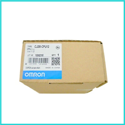 1PCS New Sealed Original OMRON CPU Unit CJ2M-CPU12 CJ2M CPU12 PLC Module - Image 1 of 4