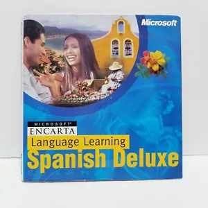 FS| Microsoft Encarta Language Learning Spanish Deluxe - 4 Discs Set - Picture 1 of 3