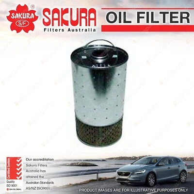 Sakura Oil Filter for Ssangyong Korando Y200 Musso 601 602 Sport 10V - image 1 of 2