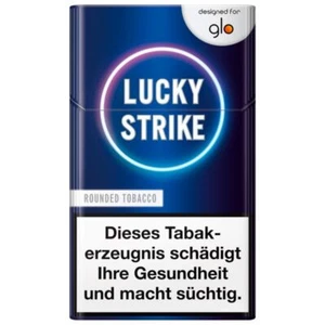 Glo Lucky Strike Rounded Tobacco Tabaksticks 10x20 Sticks heat not burn - Bild 1 von 1