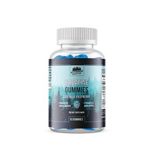 Creatine Gummies - Monohydrate - Cool Blue Raspberry - Wild Warrior Nutrition - Picture 1 of 5