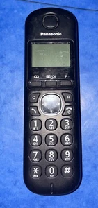 PANASONIC KX-TGBA20E - (Black) Cordless Landline Phone - Spare Handset - Zdjęcie 1 z 1