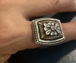 Sterling 925 Stephen Dweck  Ring Size 7.5 MDM - Picture 1 of 9